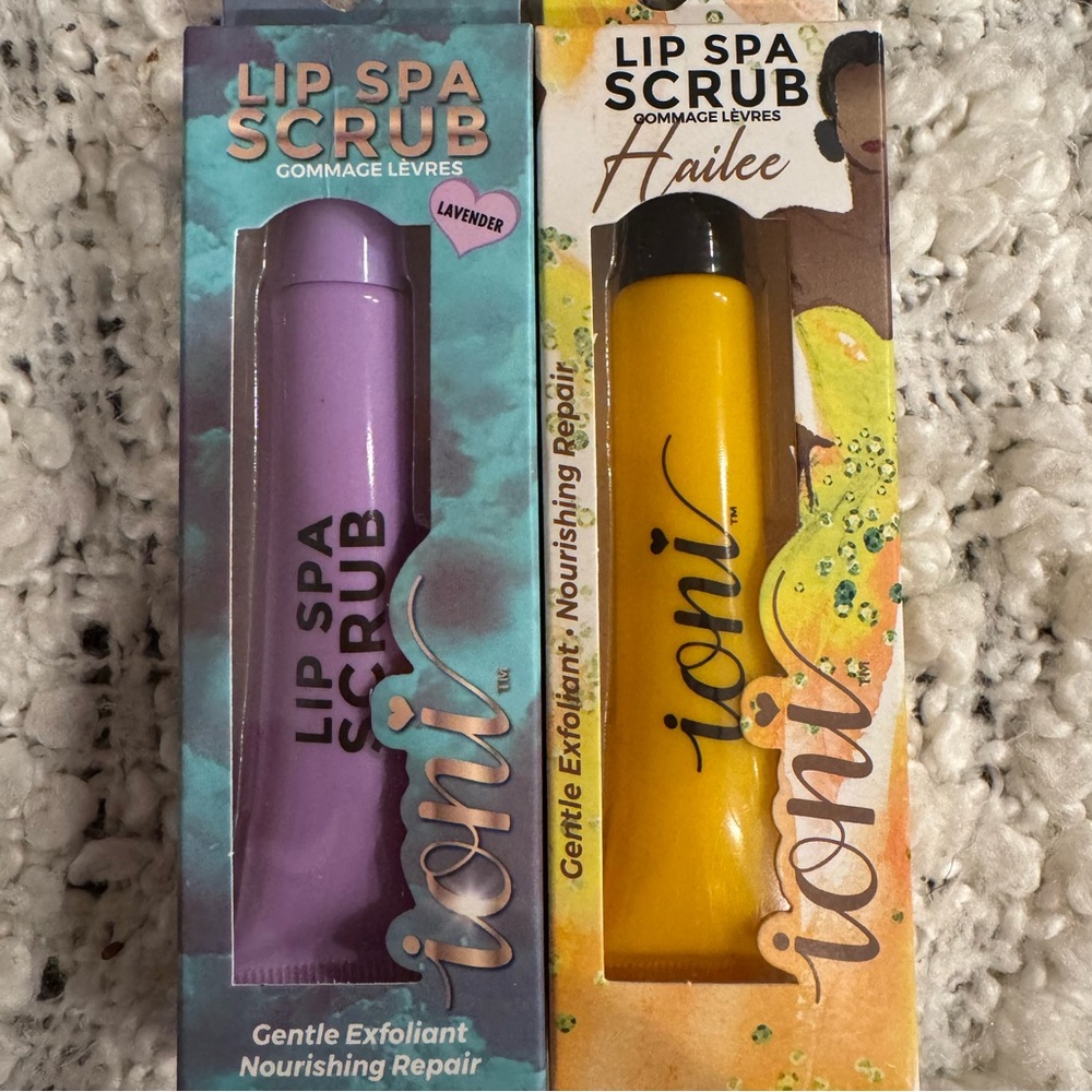 Ioni Lip Spa Scrub Lavender And Honey Flavors